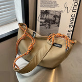 Nylon Bucket Purses and Handbags Canvas Lady Totes