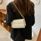 Rhombus Texture Shoulder Bag for Women