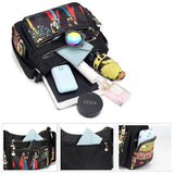Ethnic Style Ladies' Shoulder Bag Waterproof Anti-theft Crossbody Bag