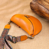 High Solid Leather Fanny Pack for Women