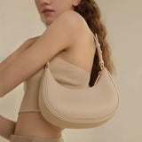 Half-Moon Shoulder Bag for Women