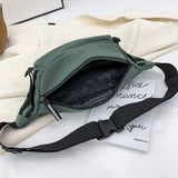 Waterproof Nylon Fanny Pack Crossbody Sling Bag