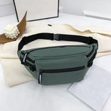 Waterproof Nylon Fanny Pack Crossbody Sling Bag