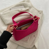 Vintage Women Handbags Underarm Bag Casual One Shoulder Bags Female