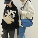 Unisex Waist Bag Hip-hop Fanny Pack Nylon Belt Bag Shoulder Bags
