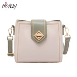 Vintage Women's Bucket Bag Wide Shoulder Strap Retro Crossbody Tote