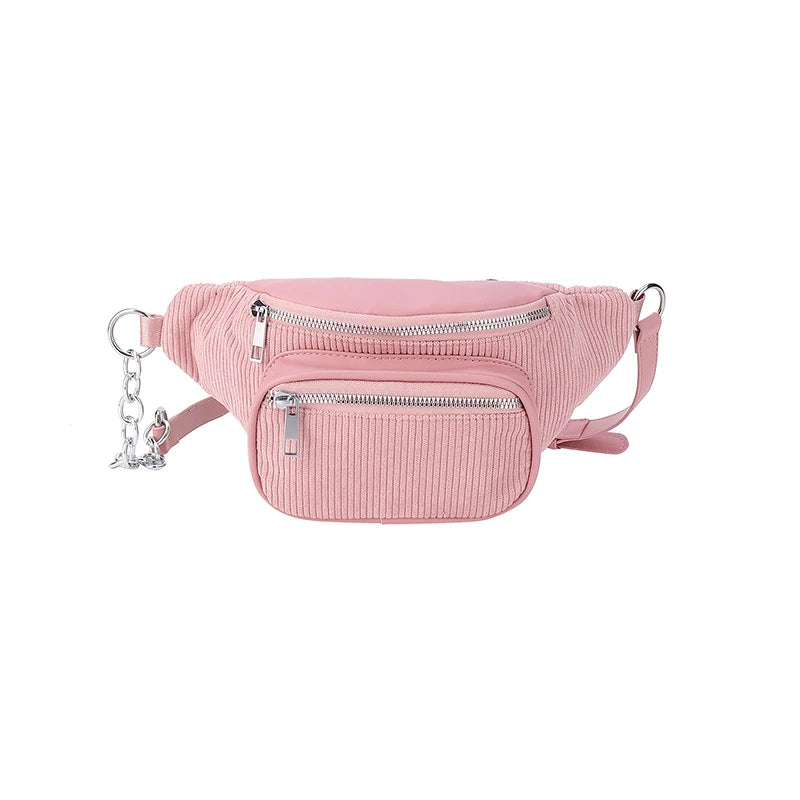 Women Fanny Packs Nylon Crossbody Waist Bags for Girls