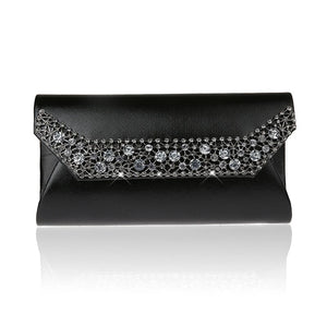 Women Metal Patchwork Shoulder Bags Ladies Clutch Party Evening Bags