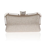 Metal Patchwork Shoulder Bags Ladies Print Clutch Party Evening Bags