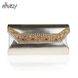Women Metal Patchwork Shoulder Bags Ladies Clutch Party Evening Bags