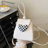 Women Green Small Handbag Clutch Chain Shoulder Bag