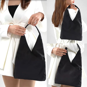 Women Shoulder Bags Reusable Nylon Handbags School Shopping Grocery Eco Large