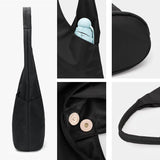 Women Shoulder Bags Reusable Nylon Handbags School Shopping Grocery Eco Large