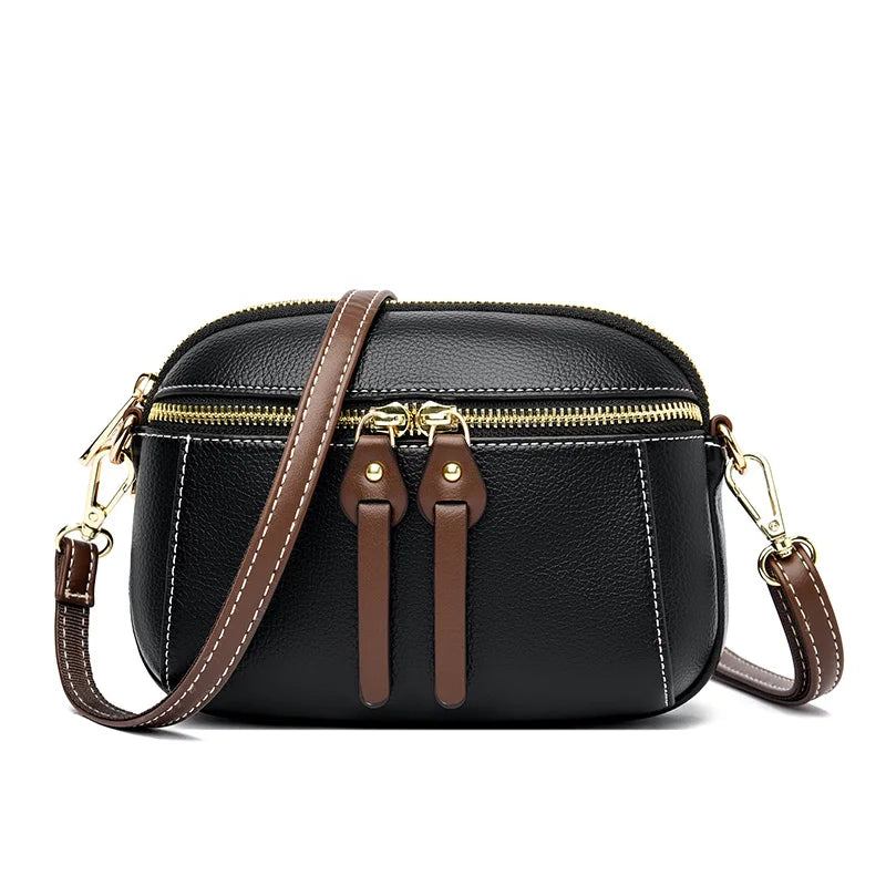 Women Shoulder Crossbody Bags Large Capacity Geniune Leather Big Space