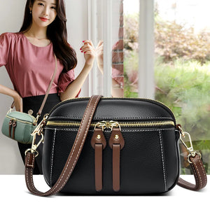 Women Shoulder Crossbody Bags Large Capacity Geniune Leather Big Space