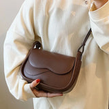 Women Shoulder Crossbody Bags PU Leather Big Space Large Capacity