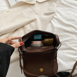 Women Shoulder Crossbody Bags PU Leather Big Space Large Capacity