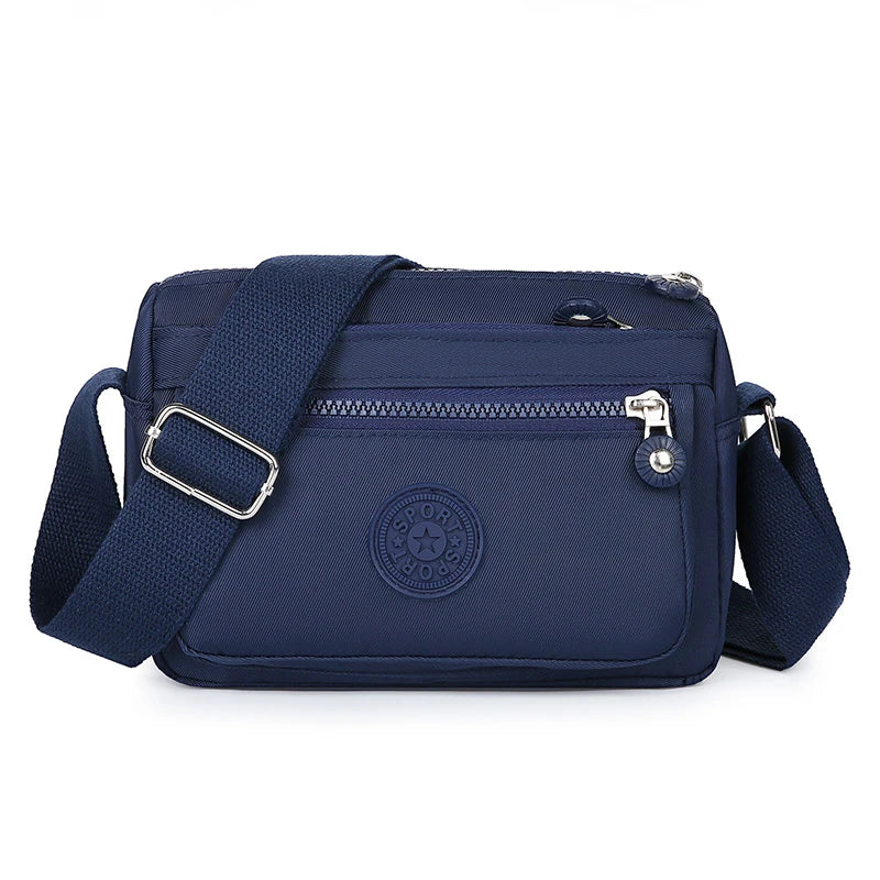 Women Waterproof Nylon Shoulder Messenger Bag Large Capacity Handbag