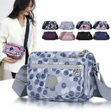 Women Waterproof Nylon Shoulder Messenger Bag Large Capacity Handbag