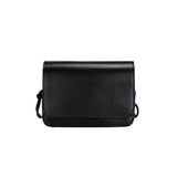 Women's Chain Flap Crossbody Bag Candy PU Leather Handbag