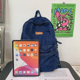 Women's Canvas Backpack Teen College Book Bag