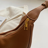 Fashionable Women Bags Soft Surface Big Pockets Casual PU Leather