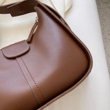 PU Leather Daily Bag Women High Capacity Tote Multifunction Ladies