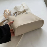 Fashionable Tote Women Shoulder Bags PU Leather High Capacity Multi-function