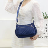 Women's Canvas Shoulder Bag Dumpling Bag Leisure Diagonal Cloth Bag