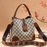 Women Handbags Printed Bucket Shoulder Bag Ladies Bolsos