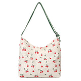 Stylish Canvas Shoulder Bag Large Capacity Shopping Tote for Women