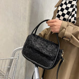 Winter Fur Crossbody Bag Plush Women's Handbag