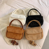 Winter Fur Crossbody Bag Plush Women's Handbag