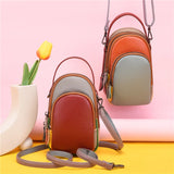 Leather Women Handbags Mini Phone Bags Wallets Shoulder Bag