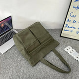 Canvas Teenager Shoulder Bag Women's Messenger Bag
