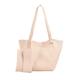 Women Casual Tote Bags PU Leather Shoulder Large Capacity Crossbody Soft Handbag
