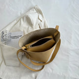 Women's Casual Tote Shoulder Bag Large Capacity Soft Handbag