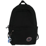 Green Women Laptop Backpack College Student School Bag