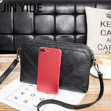 Women Crossbody Bag Zipper PU Leather Shoulder Tote Clutch Bag