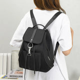 Women's Oxford Fabric Backpack Large Capacity Casual Shoulder Bag