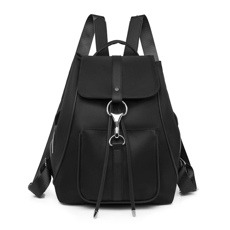 Women's Oxford Fabric Backpack Large Capacity Casual Shoulder Bag