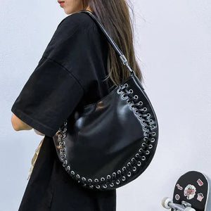 Women's Large Capacity Crossbody Bag PU Leather Shoulder Bag