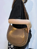 Women's Large Capacity Crossbody Bag PU Leather Shoulder Bag