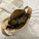 Soft Leather Casual Tote Shopper Shoulder Bag