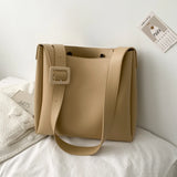 Soft Leather Casual Tote Shopper Shoulder Bag