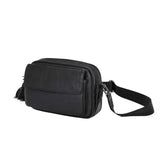 Men's Casual Messenger Bag PU Leather Small Crossbody Shoulder Bags