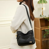 Vintage Multi-Layer Women's Crossbody Bag