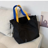 Stylish Women's Canvas Shoulder Bag