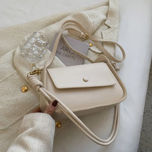 Small PU Leather Crossbody Sling Bag Women's Handbag