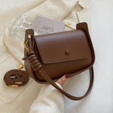 Small PU Leather Crossbody Sling Bag Women's Handbag